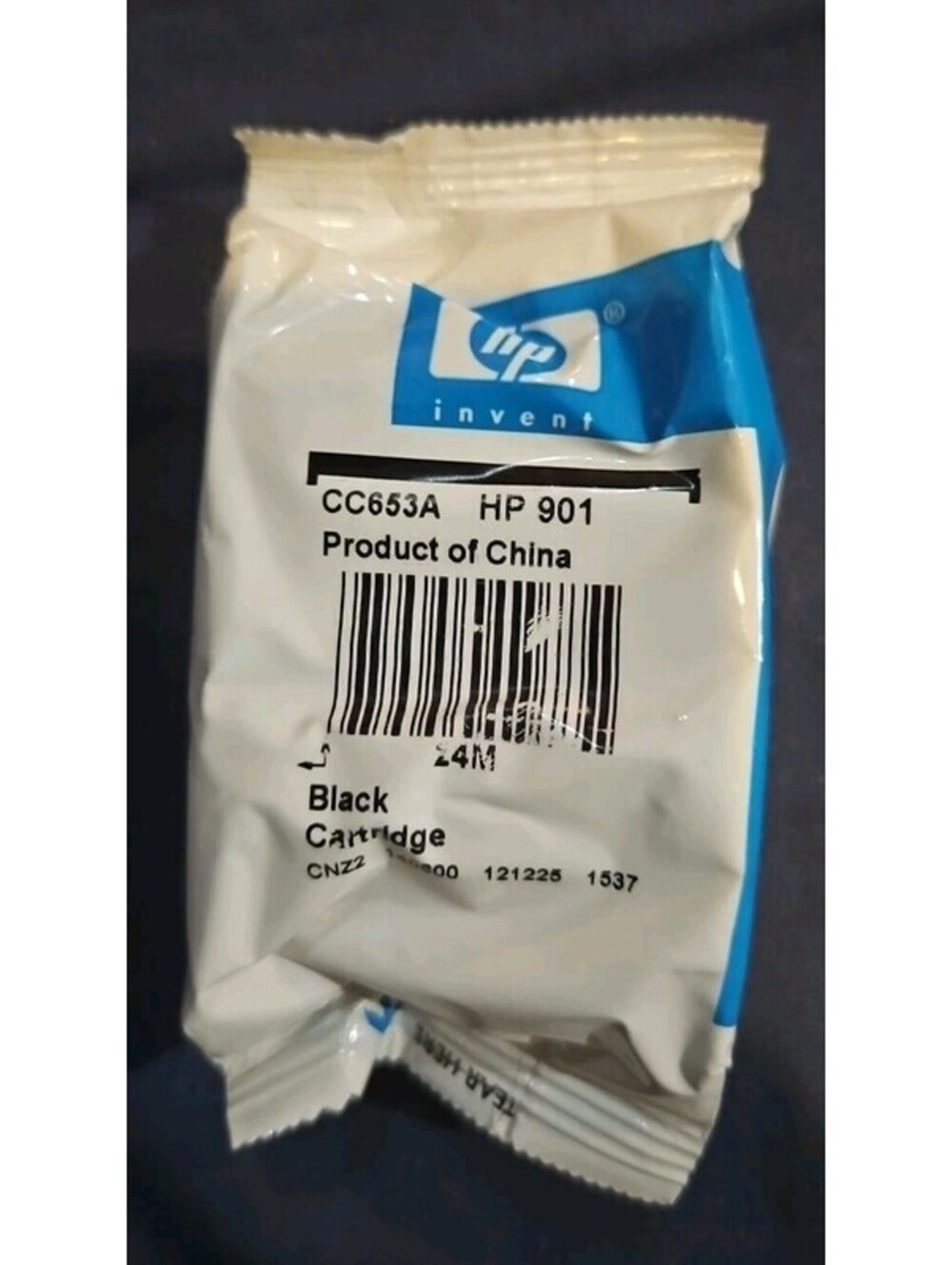 CC653A HP 901 Toner Black - new
